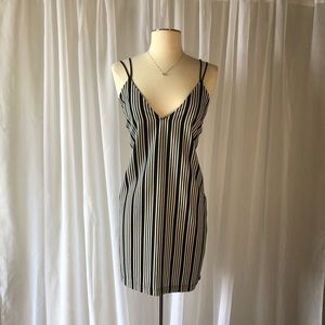 Forever 21 Black and White Mini Dress